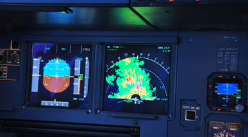 Airplane Weather Radar