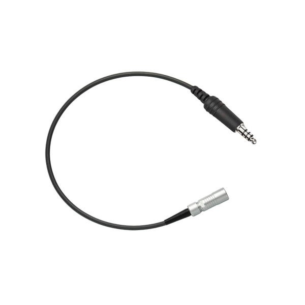 Agusta Helicopter 8 Pin Fischer Plug to U174 Helicopter Adapter