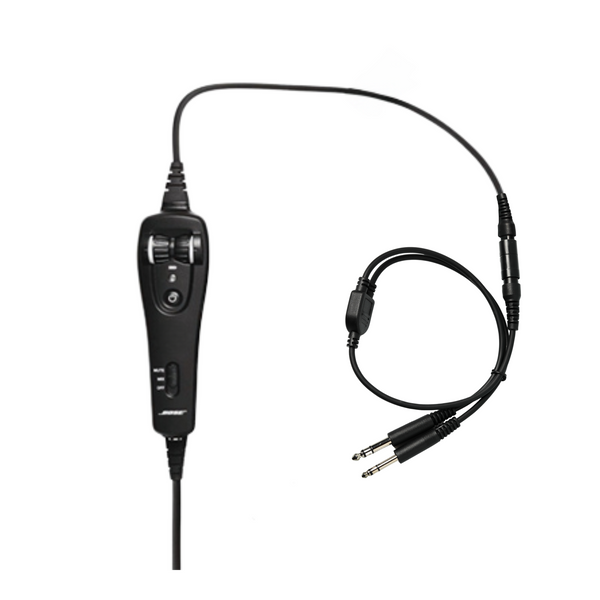 Bose A20 Headset Cable Assembly 6-Pin with GA Twin Plug (without Bluetooth)