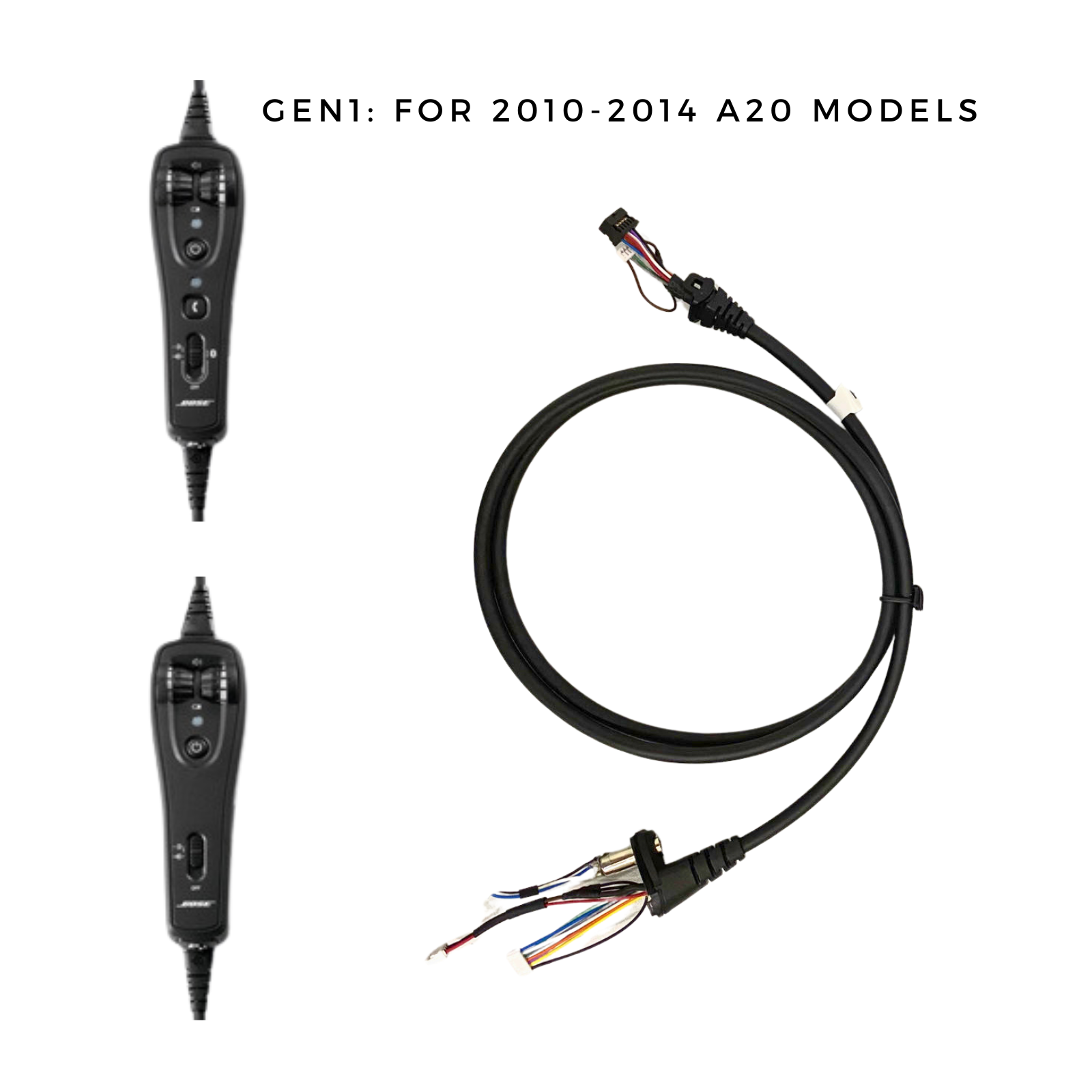 にゃん丸 BOSE A20 (新品パッド、変換ケーブル付き) Replacement Down にゃん丸 BOSE A20 (新品パッド、変換ケーブル付き) Replacement Down