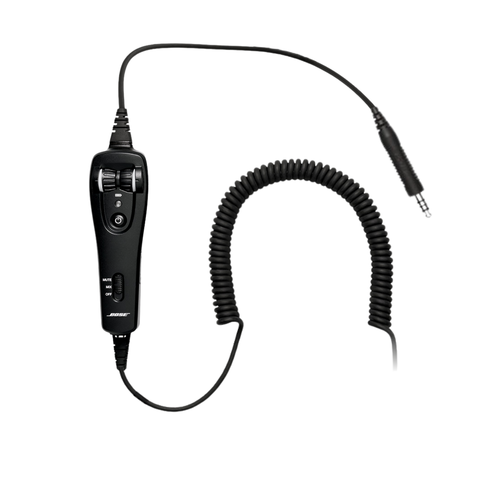 Bose A20 Headset Cable Assembly Coiled Cord – Hobbs Flyer Bose A20 Headset Cable Assembly Coiled Cord – Hobbs Flyer