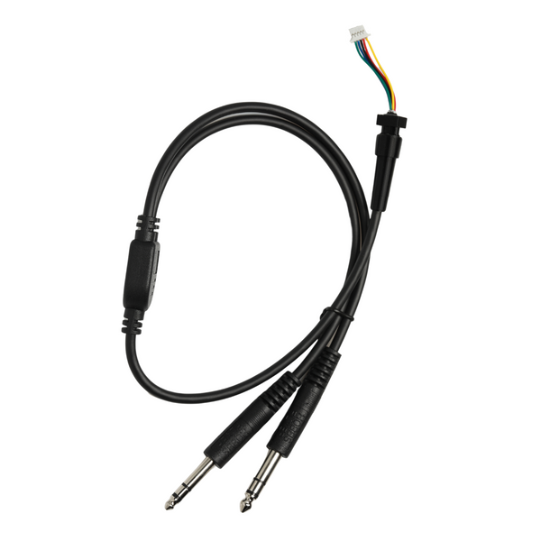 GA Twin Plug Cable for Lightspeed Zulu and Sierra Aviation Headset