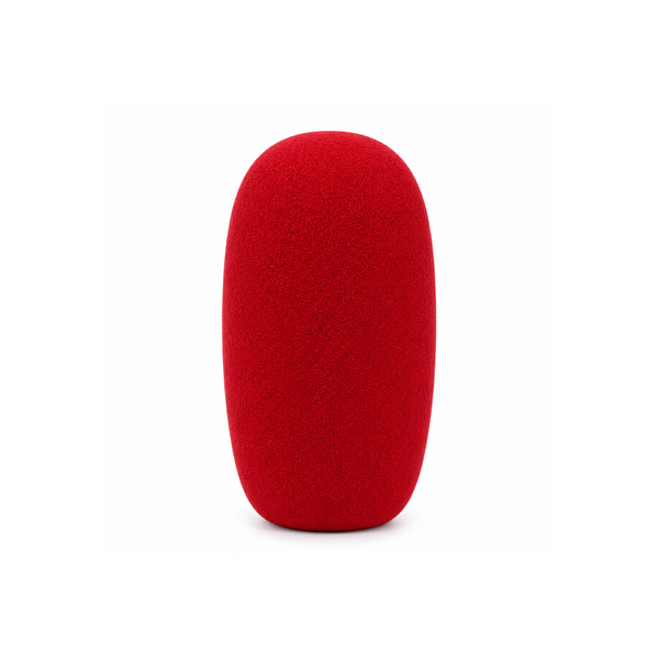 Aviation Headset Mic Windscreen Muff Cardinal Red 