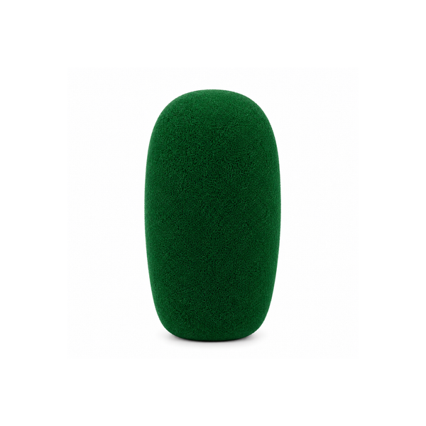 Aviation Headset Mic Windscreen Muff Emerald Green
