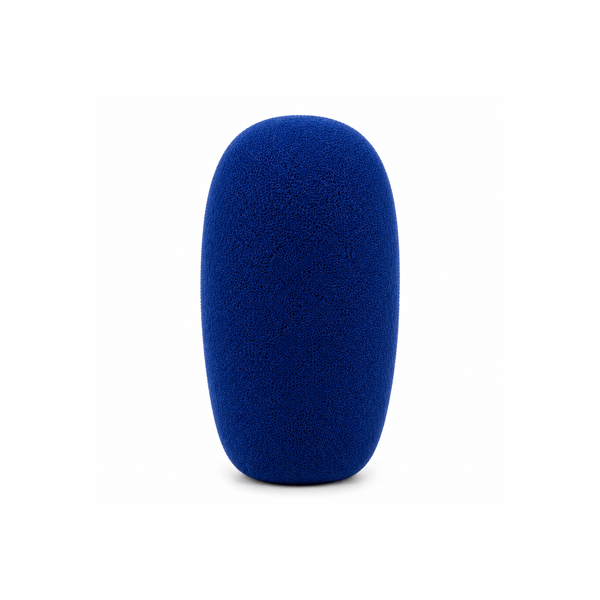 Aviation Headset Mic Windscreen Muff Royal Blue