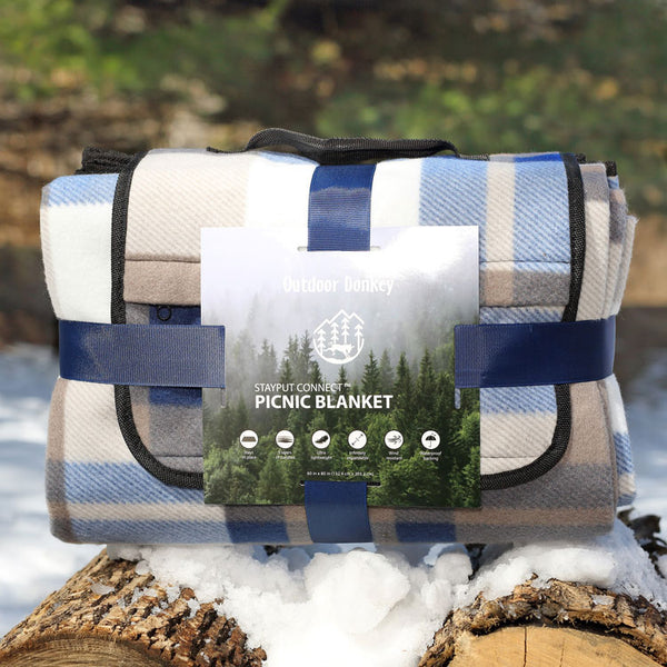 Outdoor Donkey StayPut Connect Picnic Blanket