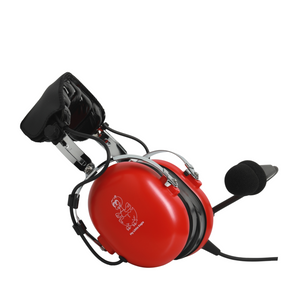 My Little Eagle Youth Aviation Headset - Afterburner Red